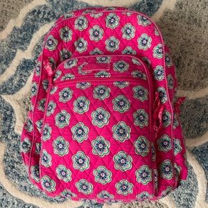 Vera Bradley campus bookbag.